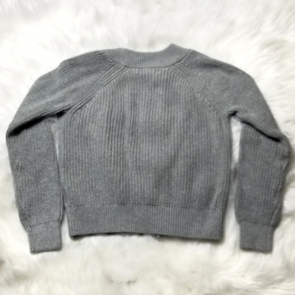 Baby Gap Sweater Zip Up Gray - Picture 2 of 8